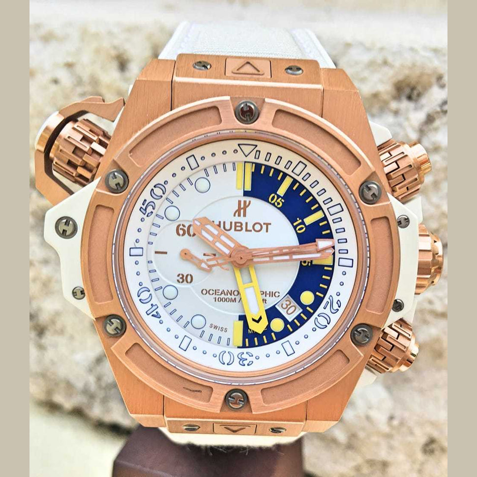Hublot King Power Oceanographic 1000 King Gold Chronograph