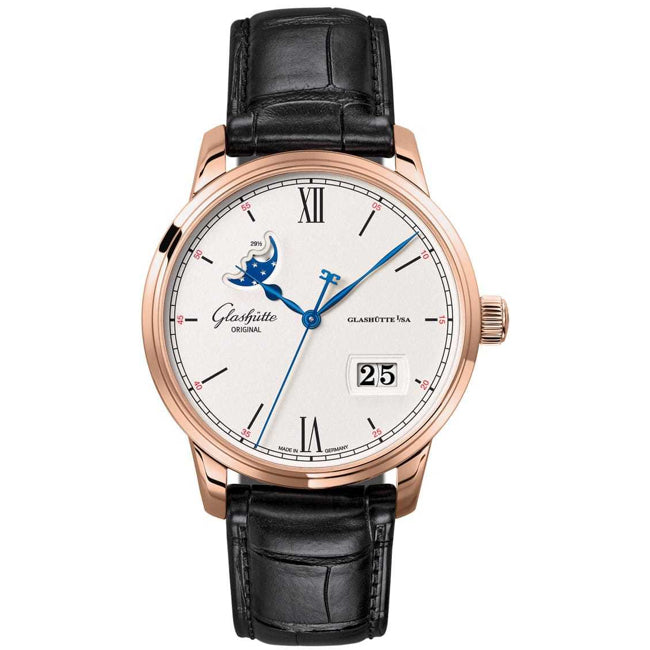 Glashütte Original Senator Excellence Panorama Date Moon Phase Red Gold 1-36-04-02-05-61