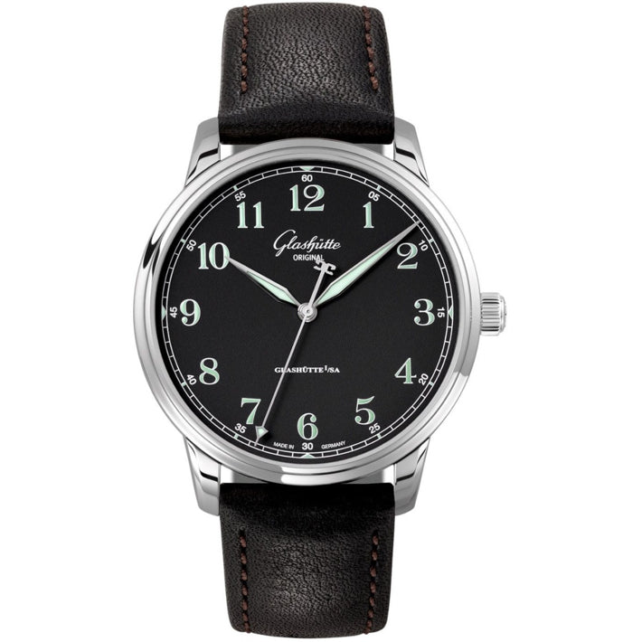 Glashütte Original Senator Excellence Stainless Steel Black Dial 1-36-01-03-02-01