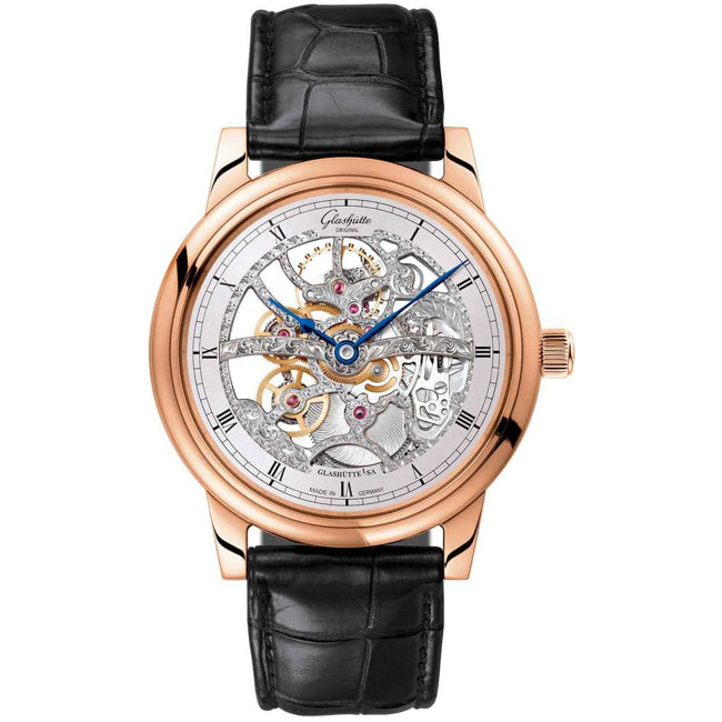 Glashütte Original Senator Manual Winding Skeletonized Edition 1-49-18-01-05-30