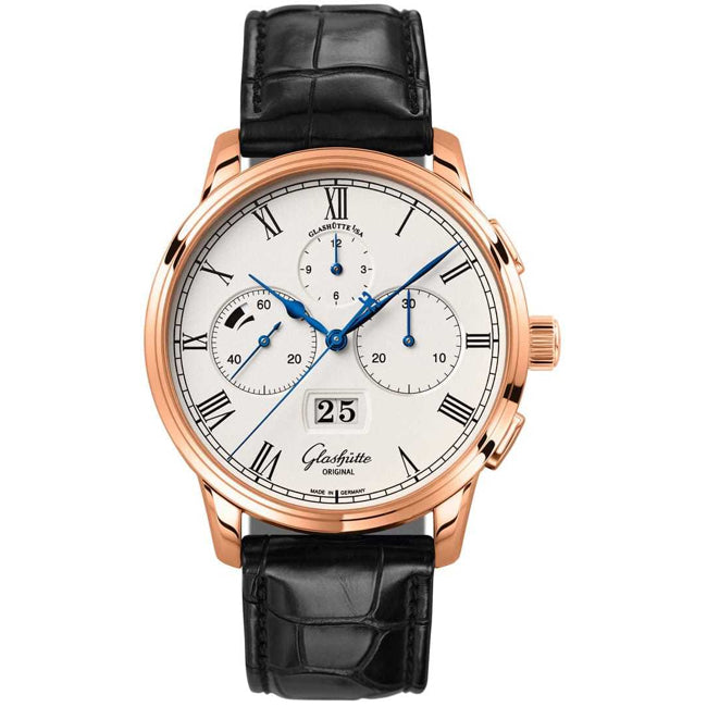 Glashütte Original Senator Chronograph Panorama Date 1-37-01-01-05-30