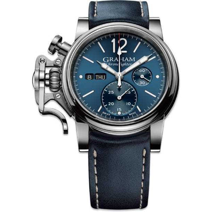 Graham Chronofighter Vintage Blue Dial 2CVAS.U01A