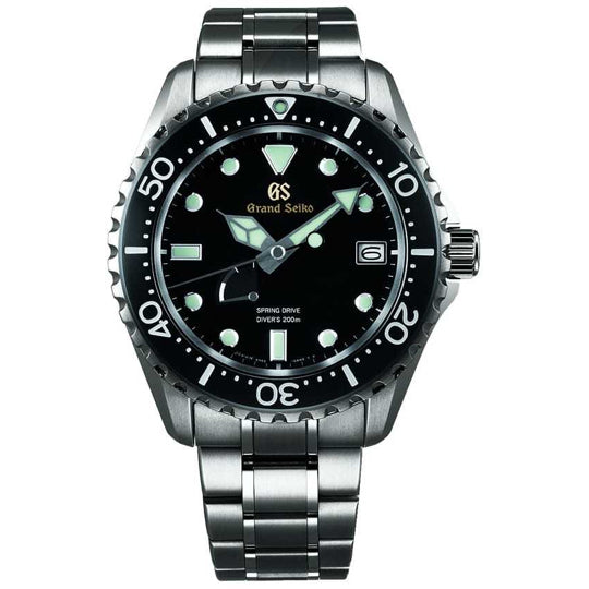 Grand Seiko SBGA231 Spring Drive Diver Black Dial
