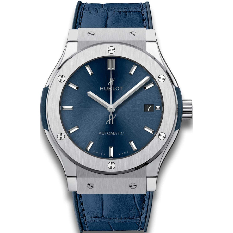 Hublot Classic Fusion Blue Titanium 45mm 511.NX.7170.LR