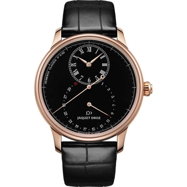 Jaquet Droz Grande Seconde Deadbeat Black Enamel J008033201