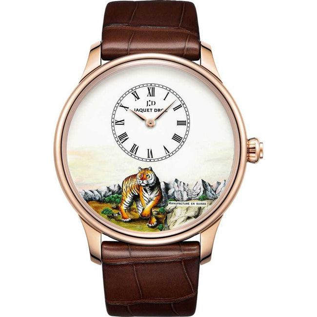 Jaquet Droz Petite Heure Minute Tiger J005033297