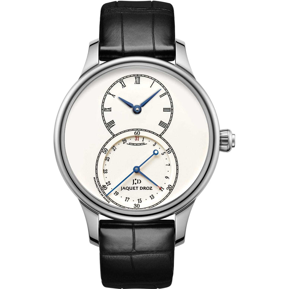 Jaquet Droz Grande Seconde Quantieme Ivory Enamel J007014200