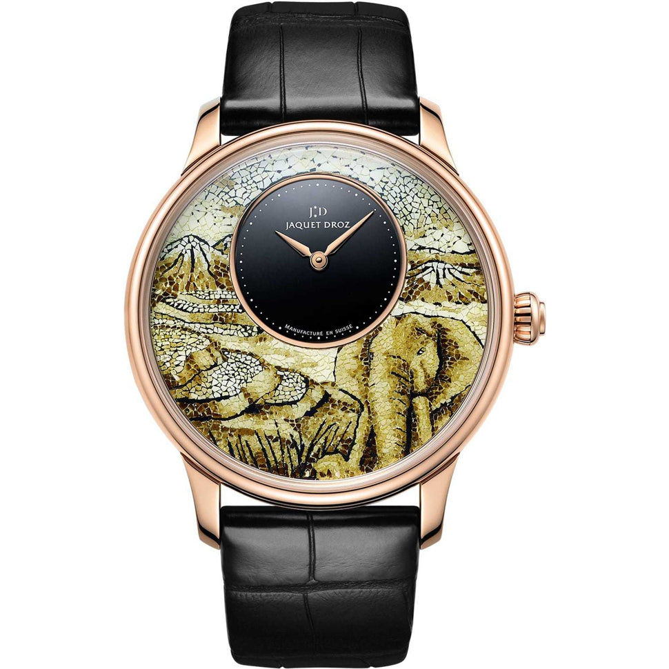 Jaquet Droz Petite Heure Minute Elephant Mosaic J005033280