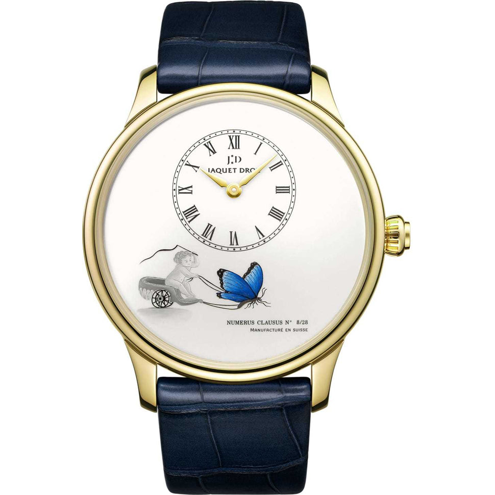 Jaquet Droz Petite Heure Minute The Loving Butterfly J005031200