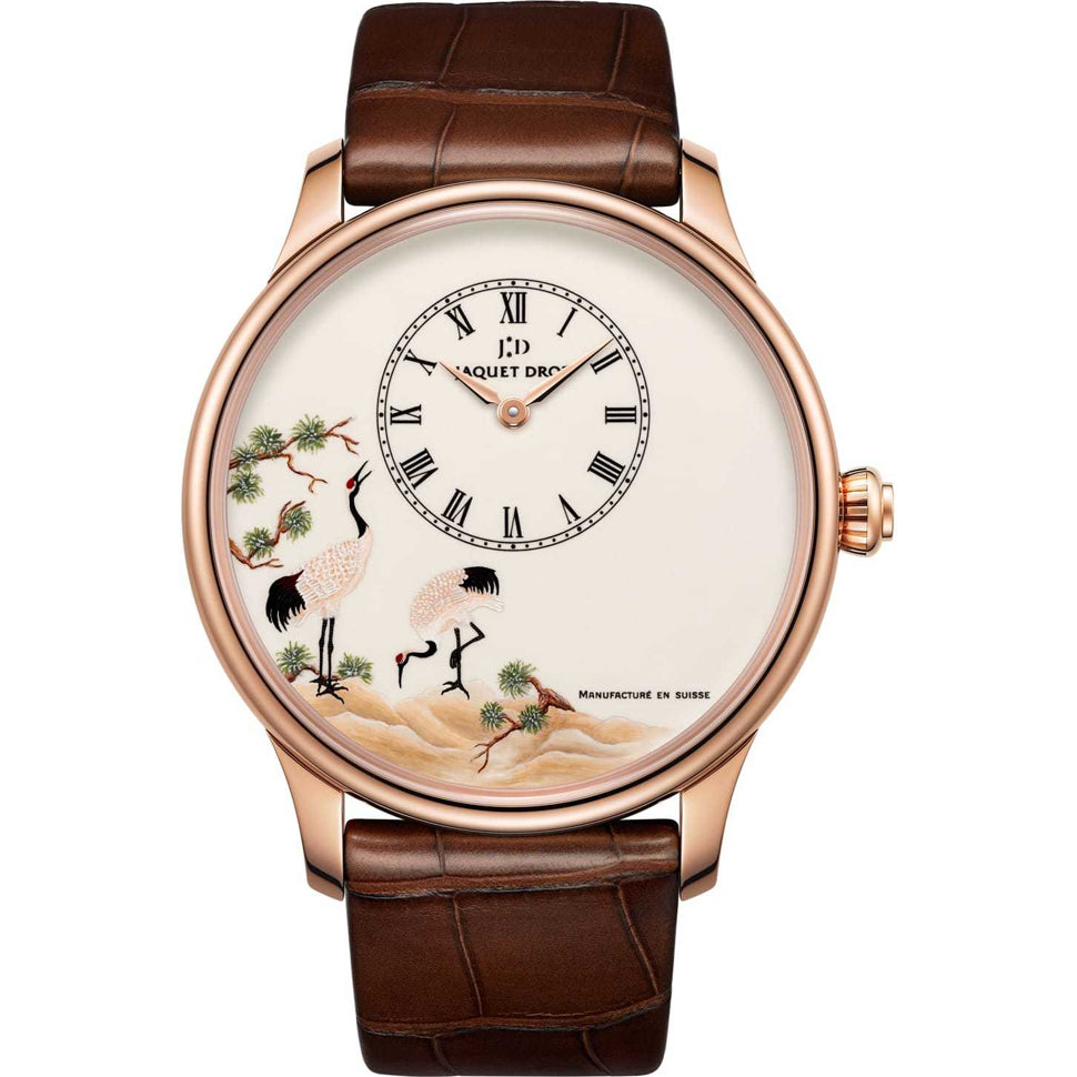 Jaquet Droz Petite Heure Minute Crane J005033226