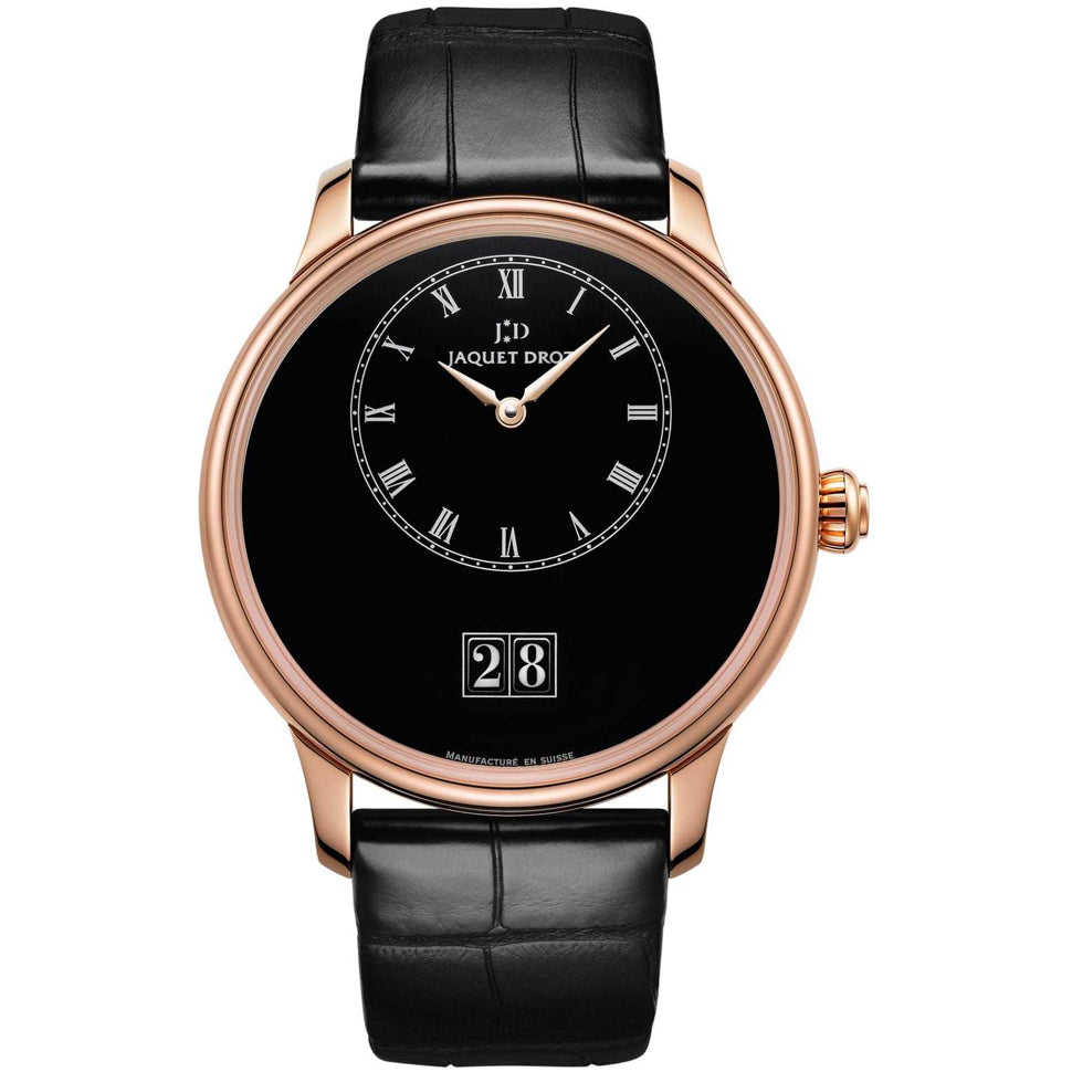 Jaquet Droz Grande Date Black Enamel J016933210