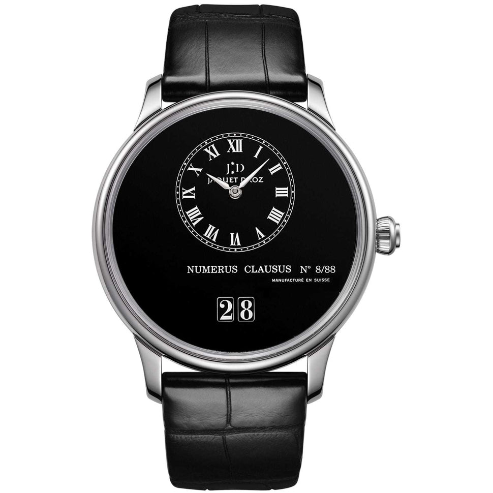 Jaquet Droz Grande Date Black Enamel J016934216