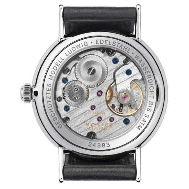 NOMOS Glashütte Ludwig Sapphire Caseback