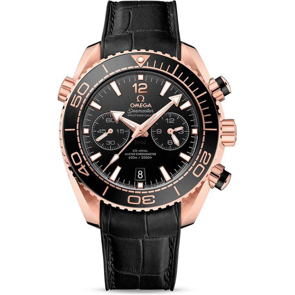 Planet Ocean 600M Omega Co-Axial Master Chronometer Chronograph 45.5mm Sedna Gold 215.63.46.51.01.001