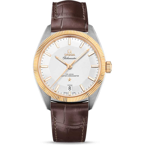 Constellation Globemaster Omega Co-Axial Master Chronometer 39mm Steel & Yellow Gold