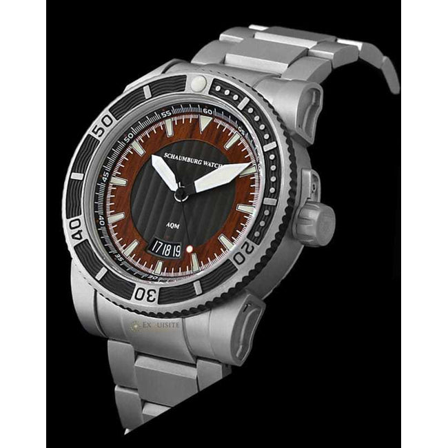 Schaumburg Watch AQM 4 3D Wood