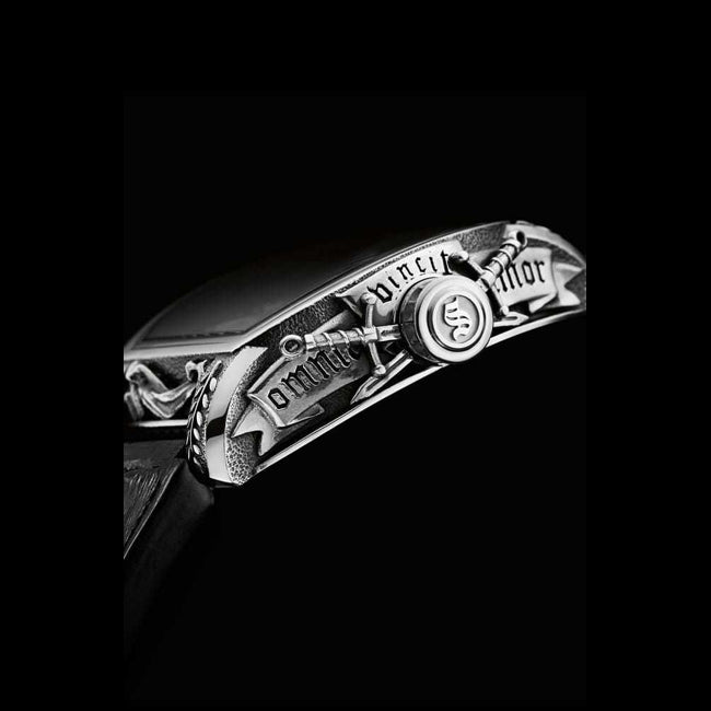 Strom Agonium Michaeli Silver Black Dial