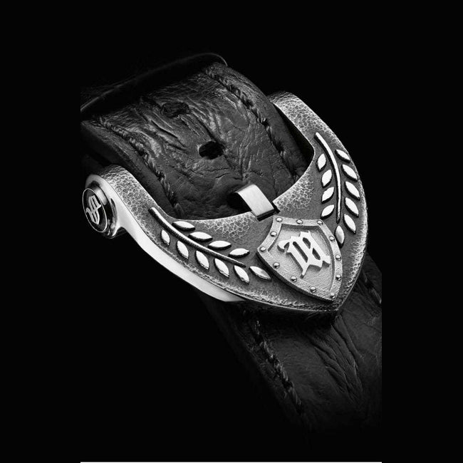 Strom Agonium Michaeli Silver Black Dial