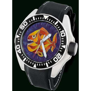 Zannetti Piranha Champleve Orange