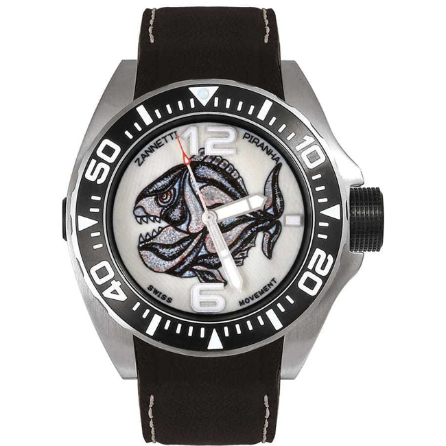 Zannetti Piranha Painting Colour Black