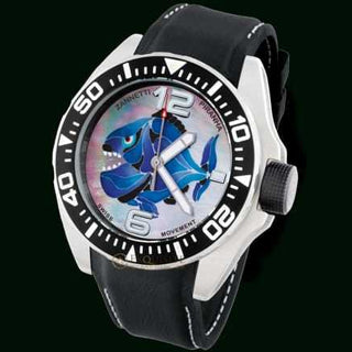 Zannetti Piranha Mother-of-Pearl Blue