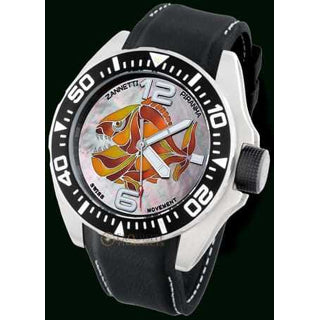 Zannetti Piranha Mother-of-Pearl Orange