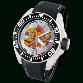 Zannetti Piranha Mother-of-Pearl Orange