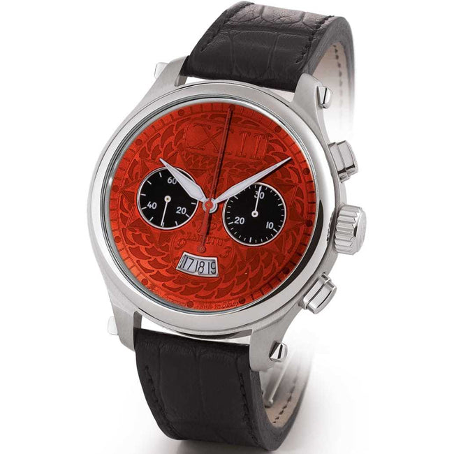 Zannetti Magnificum Full Red Chronograph