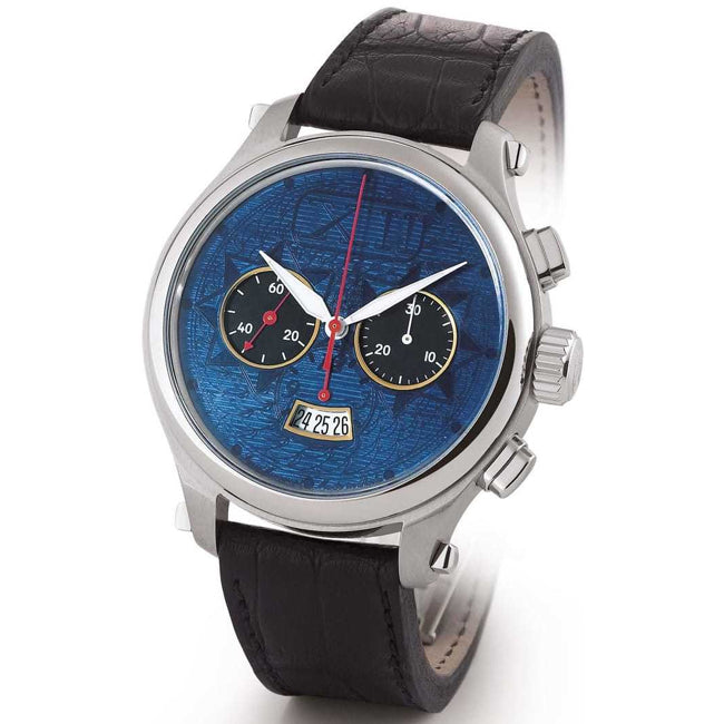 Zannetti Magnificum Blue Chronograph