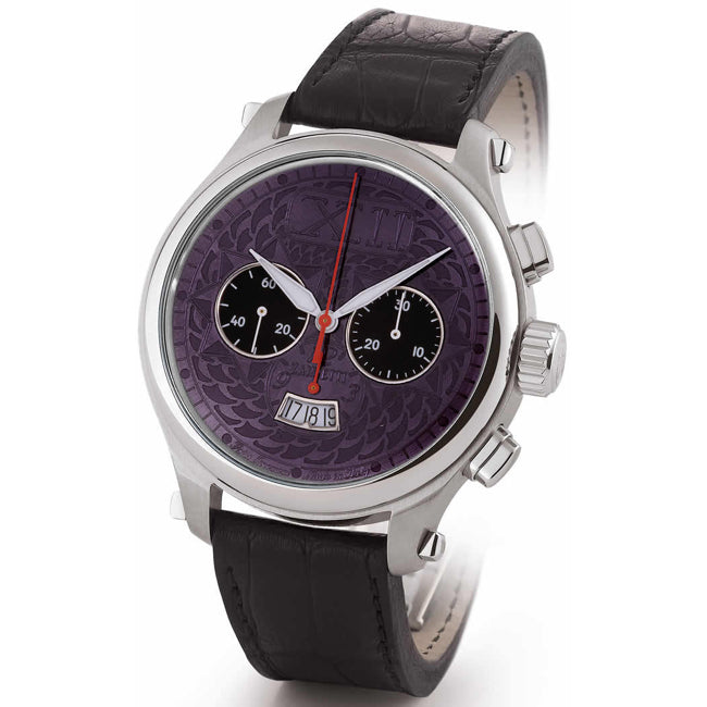 Zannetti Magnificum Purple Chronograph
