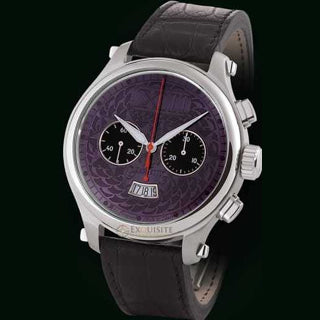 Zannetti Magnificum Purple Chronograph