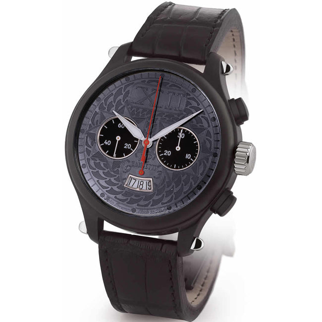 Zannetti Magnificum Black Chrono Grey