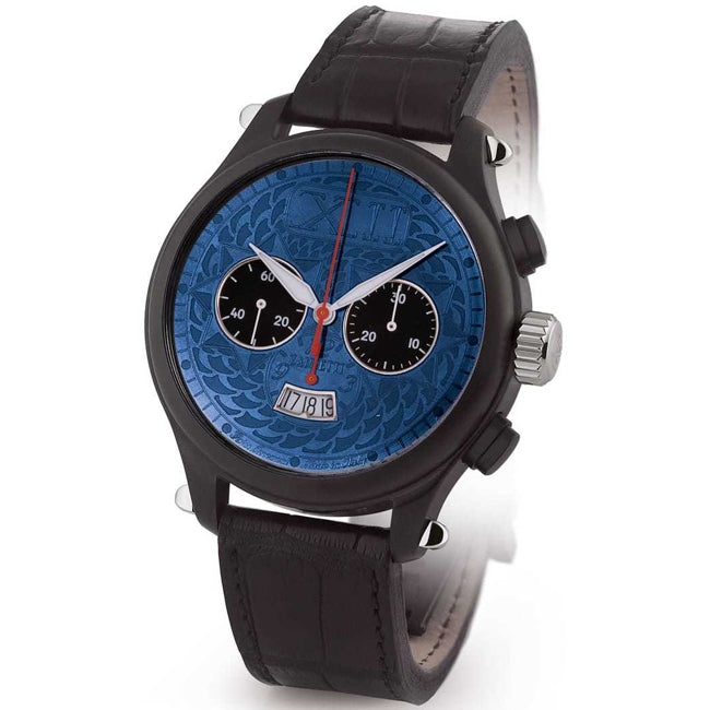 Zannetti Magnificum Black Chrono Blue