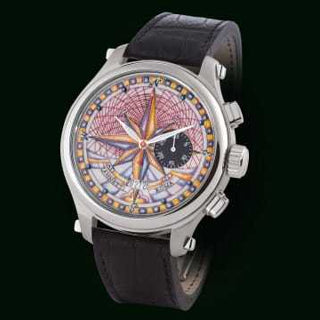 Zannetti Compass Rose Chrono Blu