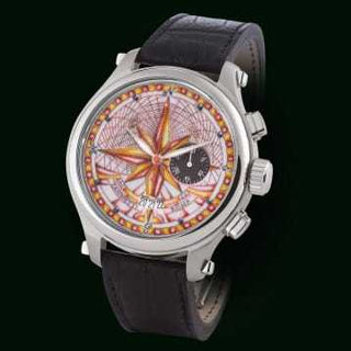 Zannetti Compass Rose Chrono Red