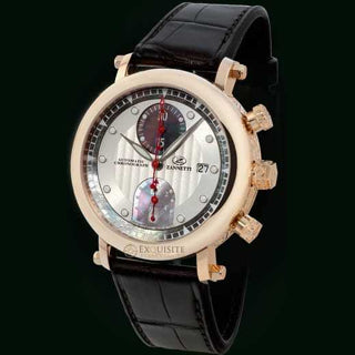 Zannetti Gladiatore Chronograph Rose Gold Silver Version