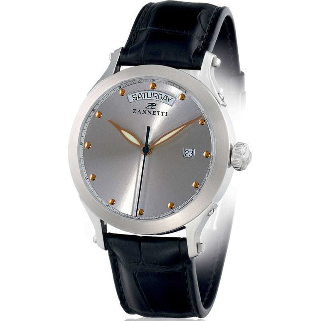 Zannetti Regent Steel Automatic Silver