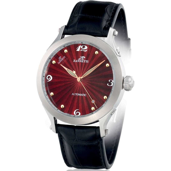 Zannetti Regent Steel Automatic Red