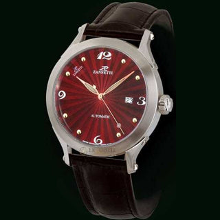 Zannetti Regent Steel Automatic Red