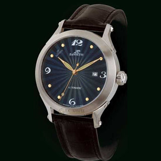 Zannetti Regent Steel Automatic Blue Enamel