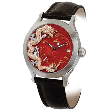 Zannetti Regent Dragon Bas-Relief Red