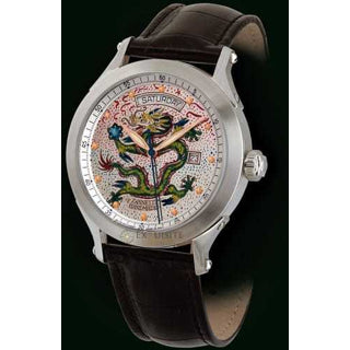 Zannetti Regent Dragon Steel Day-Date