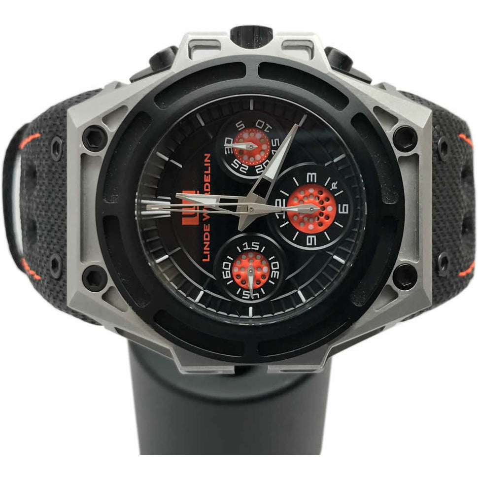 Linde Werdelin Spidospeed Black Orange Chronograph