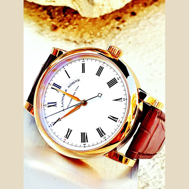 A Lange & Sönhe Richard Lange 18K Rose Gold 232.032