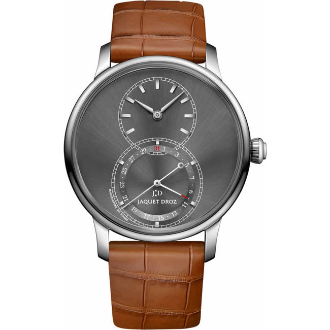Jaquet Droz Grande Seconde Quantieme Satin-Brushed Anthracite 39mm