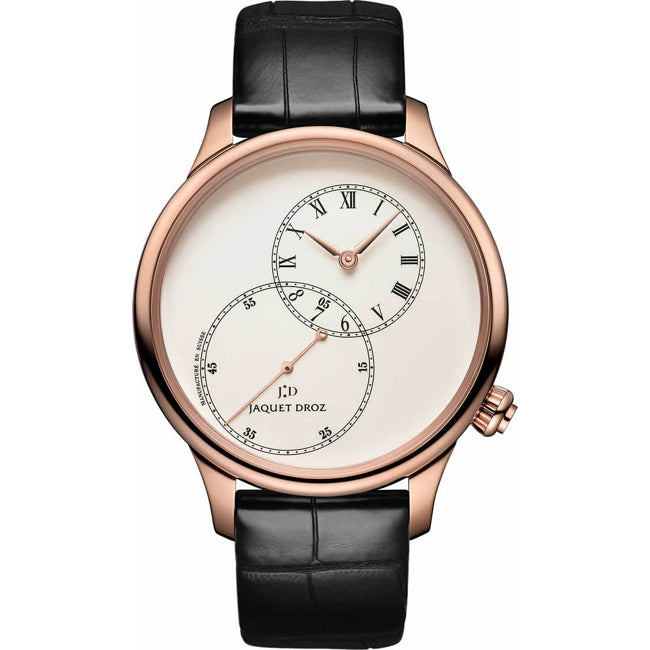 Jaquet Droz Grande Seconde Off-Centered Ivory Enamel