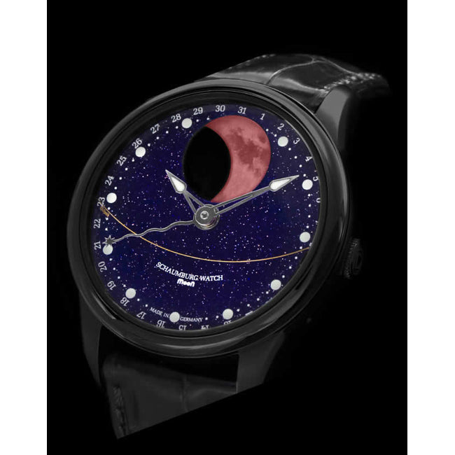 Schaumburg Watch Blood Moon Galaxy PVD