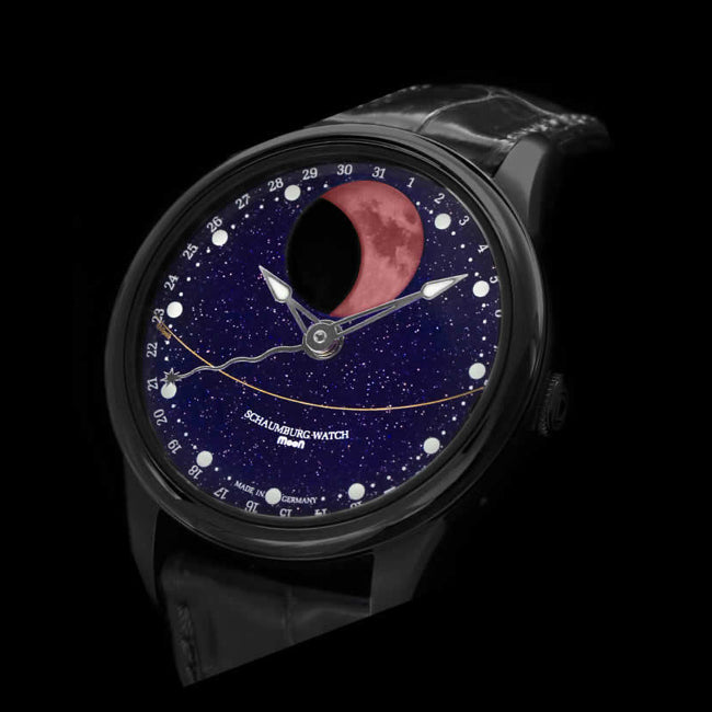 Schaumburg Watch Blood Moon Galaxy PVD