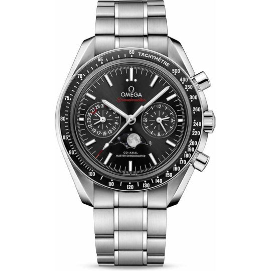 Omega Speedmaster Moonwatch Master Chronometer Moonphase Chronograph on Bracelet 304.30.44.52.01.001