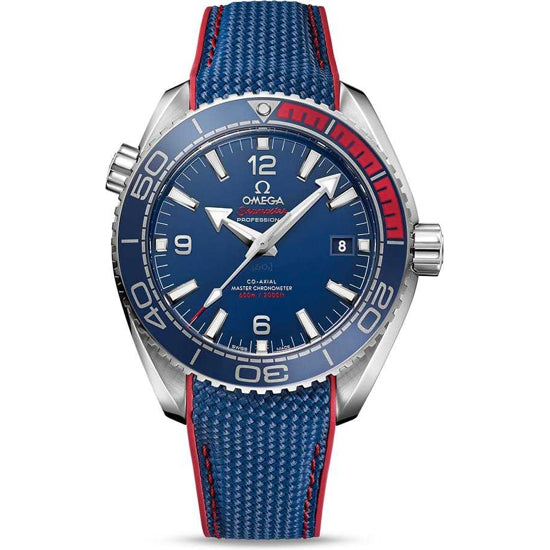 Omega Seamaster Pyeongchang Limited Edition Blue and Red